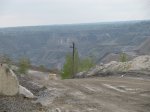 вид карьера в Комсомольском