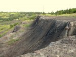 часть уступа южной стенки разреза