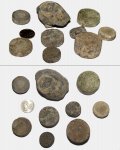 Фрагменты морской лилии Cyclocrinus sp.