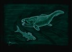 Dunkleosteus и Stethacanthus